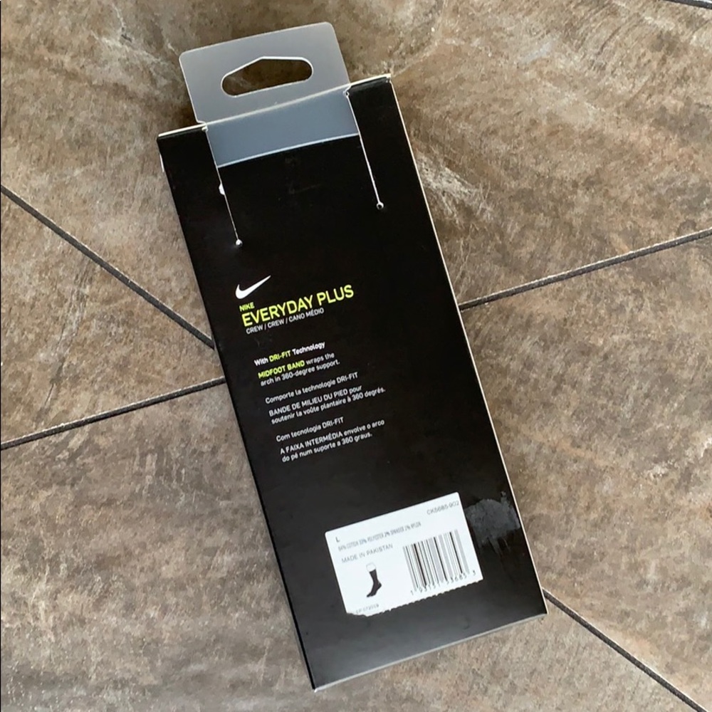 NIKE EVERYDAY PLUS COTTON CUSHIONED CREW SOCKS MEN - Picture 4 of 16